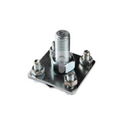 Screw-in clamp for ground...