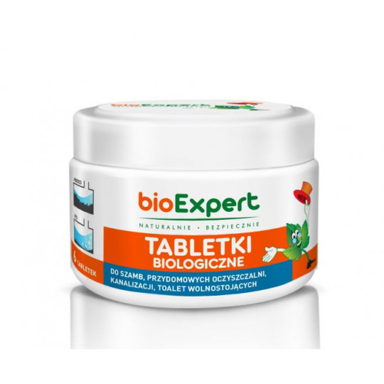 Biological septic tank tablets 6 pieces BioExpert