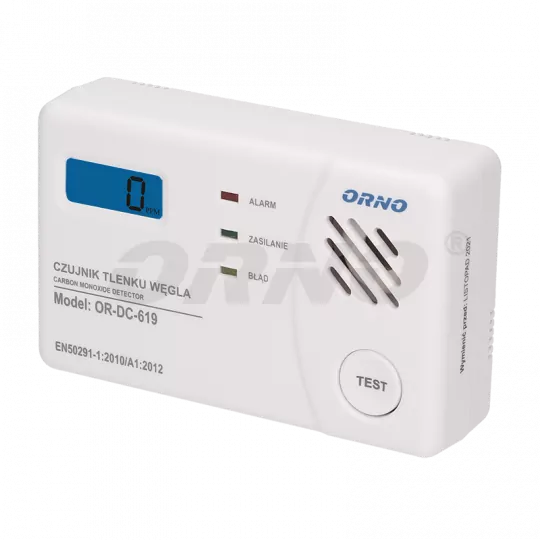 Carbon monoxide (chad) detector battery.3xAA OR-DC-619