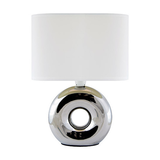 GOLF chrome/white 03544 E14 Struhm bedside lamp