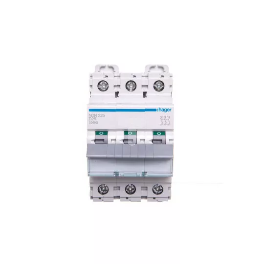 NDN325 D 25A 10kA overcurrent circuit breaker Hager