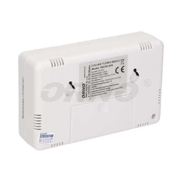Carbon monoxide (chad) detector battery.3xAA OR-DC-619