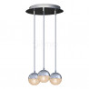 AMARILLO-3 3xG9 chrome pendant lamp IL MIO