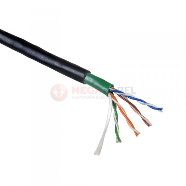 Kabel sieciowy UTP zew. 4x2x0,5 cat.5 Solid SEVEN