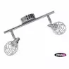 DONCASTER-2 chrome 2x G9 ceiling lamp VITALUX