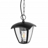 IGMA 311887 E27 black garden pendant lamp