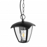 Lampa ogrodowa wisząca IGMA 311887 E27 czarna