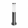 Garden post lamp inox LIVIA CIE014-45 40W