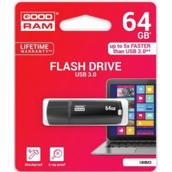 Pendrive 64GB USB3 czarny 009639 GOODRAM