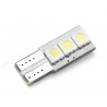 LED car bulb W5W T10 3 SMD 5050 CANBUS INTERLOOK.