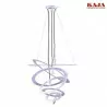 Lamp K-3451 pendant III white+black E27 60W Kaja