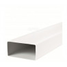 Ventilation duct or TV flat duct 110x54x1500mm white 015 VENTS