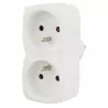 2GN z/u plug splitter P0028 white Emos