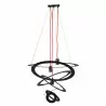 Lamp K-3461 pendant III black+red opl. 3xE27 Kaja