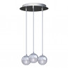 AMARILLO-3 3xG9 chrome pendant lamp IL MIO