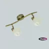 Plafond wall lamp DAVID-2 AB old gold Vitalux