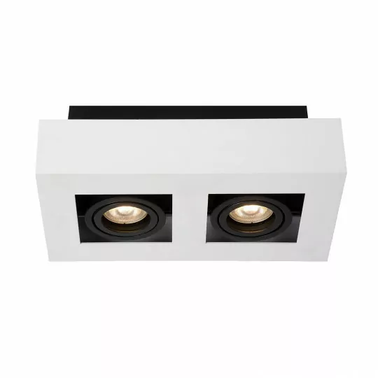 Lampa plafon CASEMIRO IT8001S2-WH/BK GU10 Italux