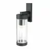 SPECTRA black E27 garden wall lamp by Polux