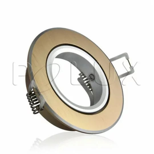 Oprawka sufitowa RODA ruchu aluminiowa złota LL3180 POLUX