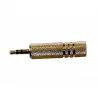 Adapter wtyk Jack 3,5s gniazdo Jack 6,3st metal 213