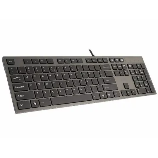 Klawiatura slim USB KV-300H Hub-USB A4-Tech