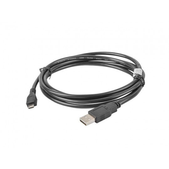 USB/micro USB cable 1.8m CA-USBM-10CC-0018-BK black Lanberg