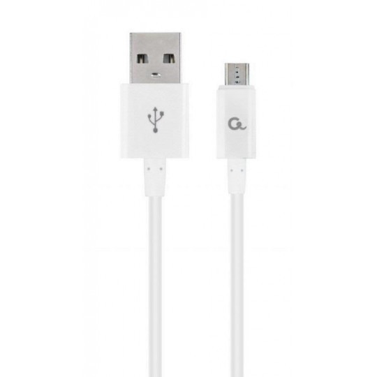 Kabel USB / micro USB 1m biały AM-MBM5P Gembird