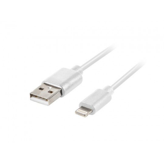 USB cable for iPhone 5 6 SE 7 8 PLUS X 1m Lanberg