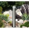 BRETANIA-2 LED inox pole garden lamp 304209