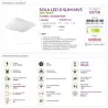 Lampa plafon SOLA D LED SLIM + czujnik ruchu 28W 4000K 03758 STRUHM