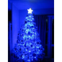 Christmas tree lights LED-200/G/5M blue 20m FLASH OKEJ LUX