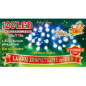Christmas tree lights LED100/G/8F warm 10m 8 functions outdoor OKEJ LUX