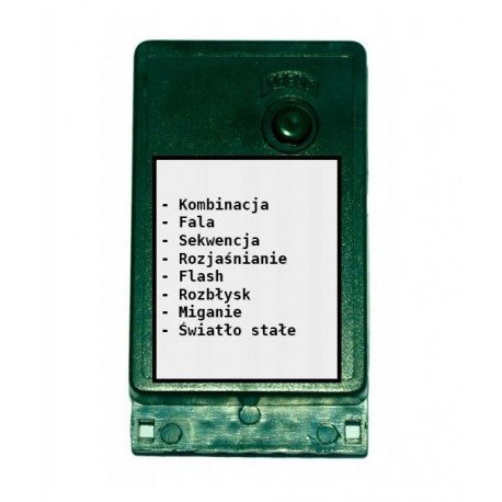 Curtain icicle LED-100/G/S/8F cold 4,75m 8 FUNCTIONS outdoor OKEJ LUX