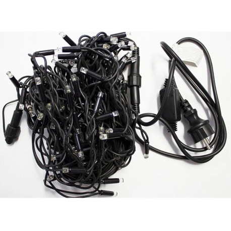 Curtain icicle LED100/G/S/8F warm 4,75m 8 FEATURES outdoor OKEJ LUX