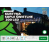 Curtain icicle LED-200/G/S cold outdoor 8,75m OKEJ LUX