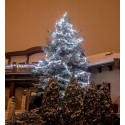 LED Christmas tree lights 200 7.2W cold outdoor 20m FLASH OKEJ LUX