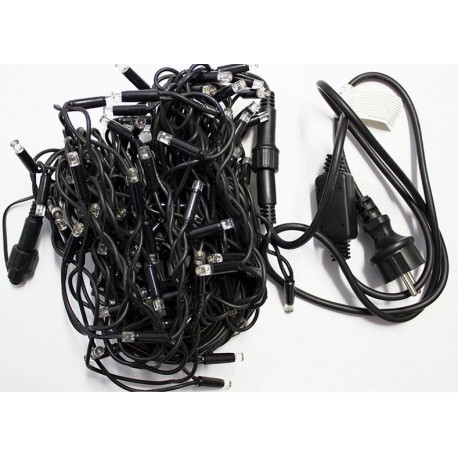 Christmas tree lights LED-200/G 7,2W cold 20m outdoor OKEJ LUX