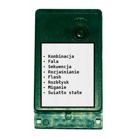 Lampki choinkowe LED100/8F niebieskie 10m 8 funkcji zewnętrzne OKEJ LUX