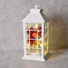 LED decorative lantern white with bubbles 312822 3xAA POLUX