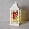 LED decorative lantern white with bubbles 312822 3xAA POLUX