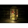 LED decorative lantern white with bubbles 312822 3xAA POLUX
