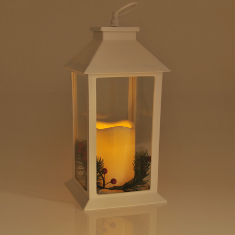 LED decorative lantern 312785 1-candle 3xAA POLUX