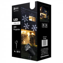 Projektor świąteczny LED XMAS 4W 2x2m IP44 biały ZY1936 EMOS