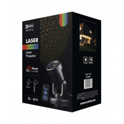 Laser Projector 5W XMAS red green blue ZY2052 EMOS