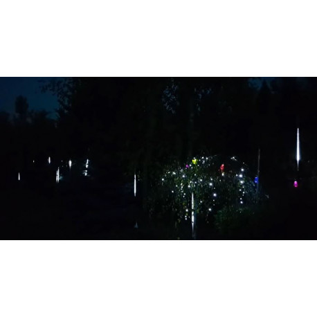 Lampki Deszcz Meteorytów LED 180 zimny zewnętrzne OKEJ LUX