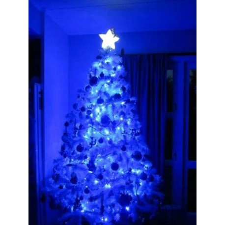 Christmas tree lights LED chain L-100/N blue