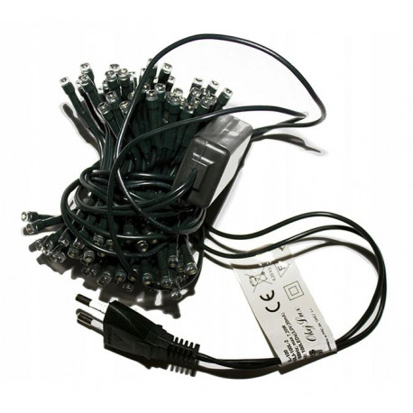 Lampki choinkowe łańcuch LED L-100/N niebieskie