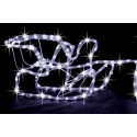 Reindeer + LED sled cold color + FLASH CW size L