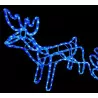 Reindeer + LED sled N+FlashCW RS-M-4NF