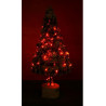 Christmas tree lights LED100 red 9,9m 13-103 IP44 Bulinex